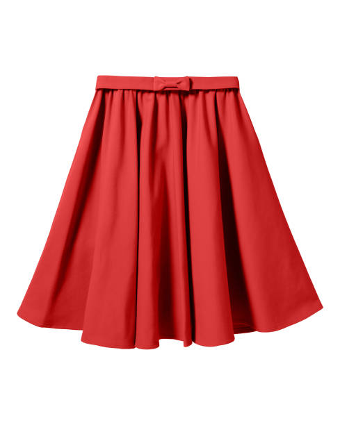 Red skirt