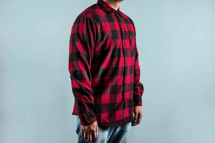 Chequered Red Shirt - Mageplazaabc