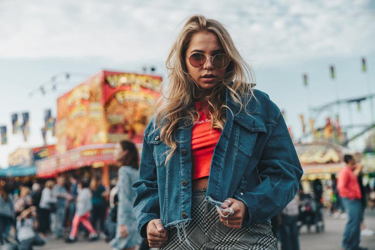 Dark Denim Top - Mageplazaabc