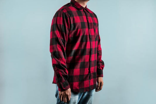 Chequered Red Shirt - Mageplazaabc