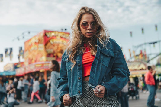 Dark Denim Top - Mageplazaabc
